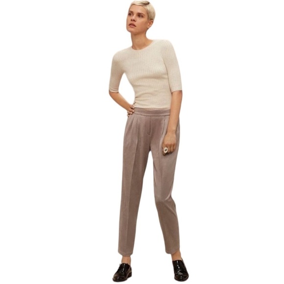 ARITZIA BABATON Cohen Pant in Blush Camel Size 4 - Picture 1 of 9